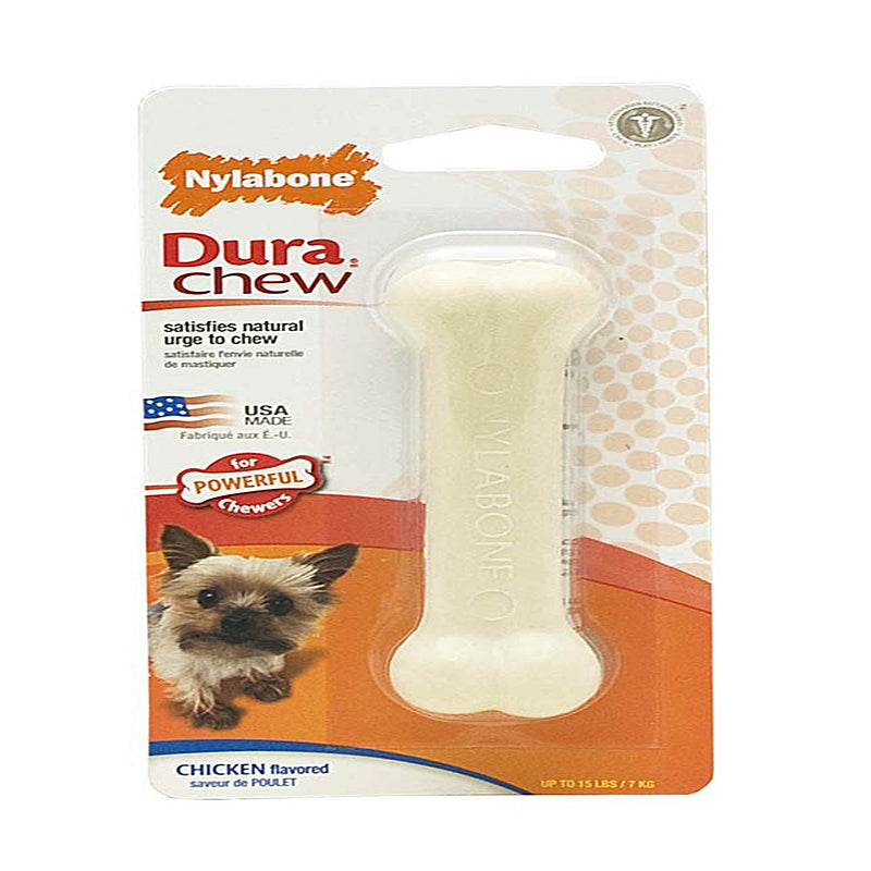 Nylabone Power Chew Dog Toy Chicken 1ea/XS/Petite - Up To 15 lb