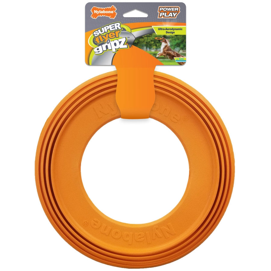 Nylabone Power Play Super Flyer Gripz Disc for Dogs 1ea