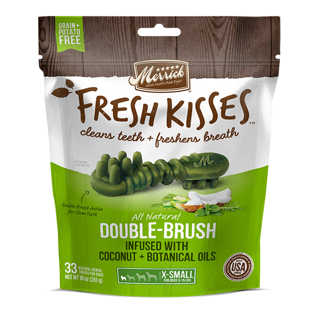 Merrick Dog Fresh Kisses Coconut Xsmall 6oz. 20 Count