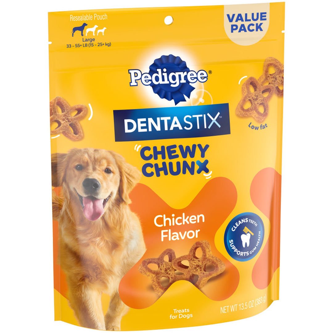 Pedigree Dentastix Chewy Chunx Dog Treat Chicken 1ea/13.5 oz, LG