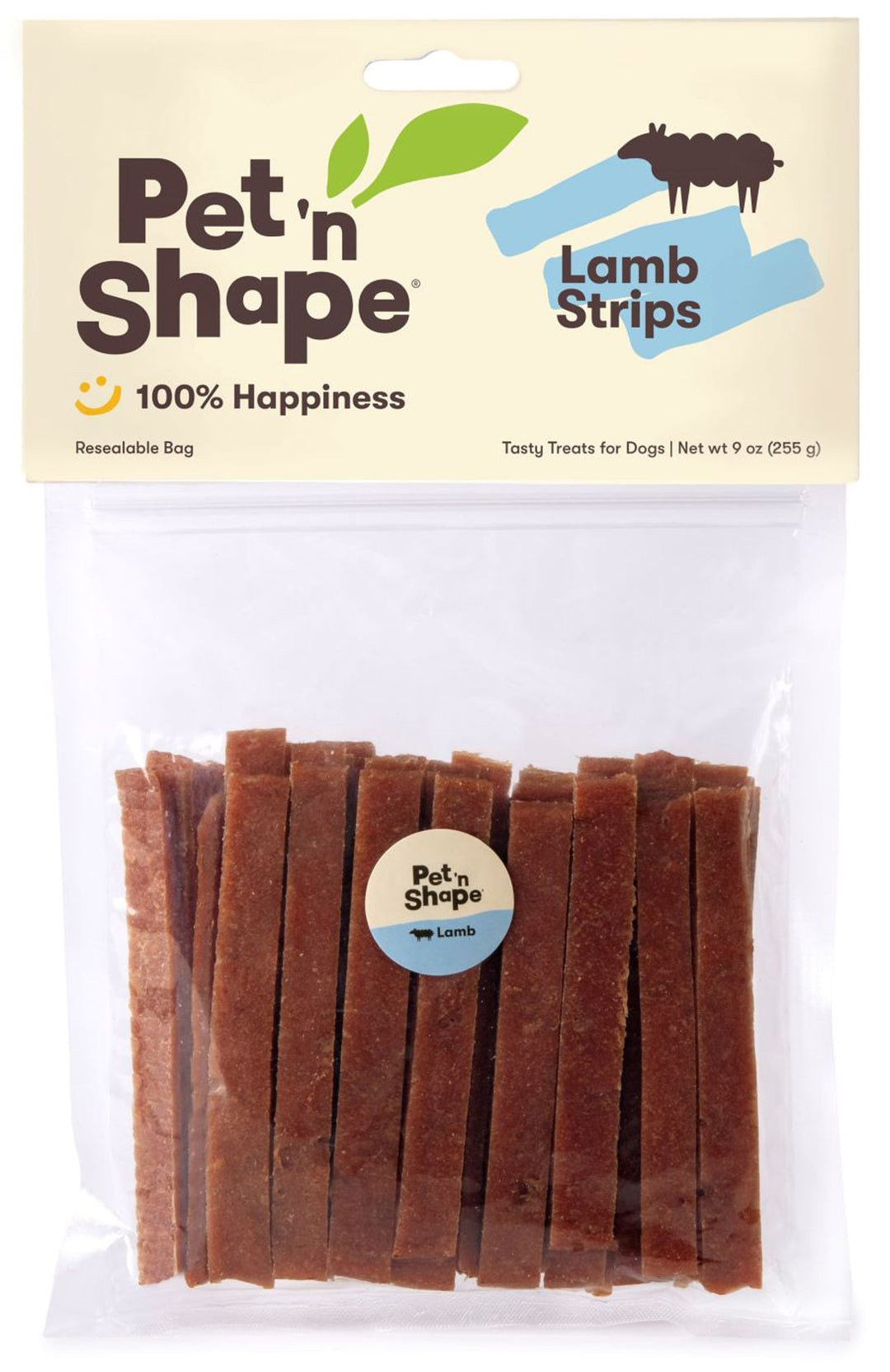 Pet 'N Shape Lamb Strips Dog Treats 1ea/9 oz