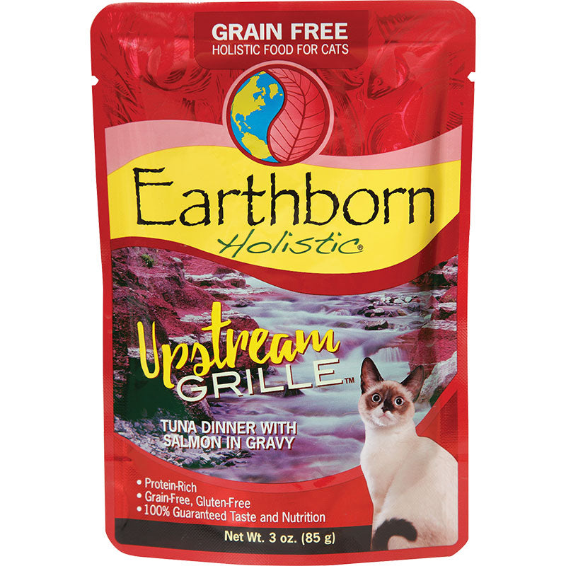 Earthborn Holistic Grain Free Upstream Grill Wet Cat Food 24ea/3 oz, 24 pk