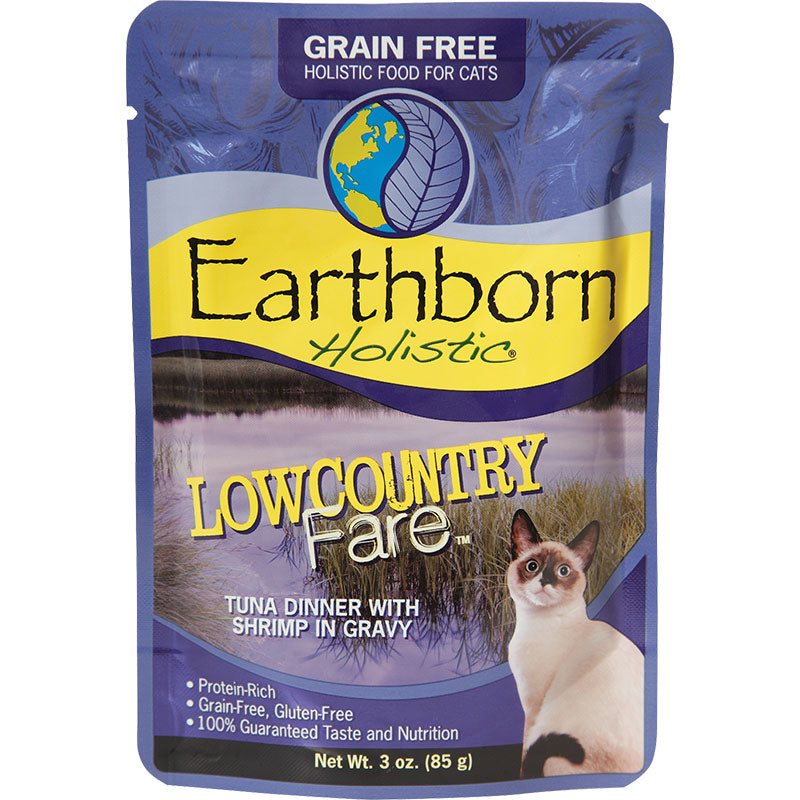 Earthborn Holistic Grain Free Lowcountry Fare Wet Cat Food 24ea/3 oz, 24 pk