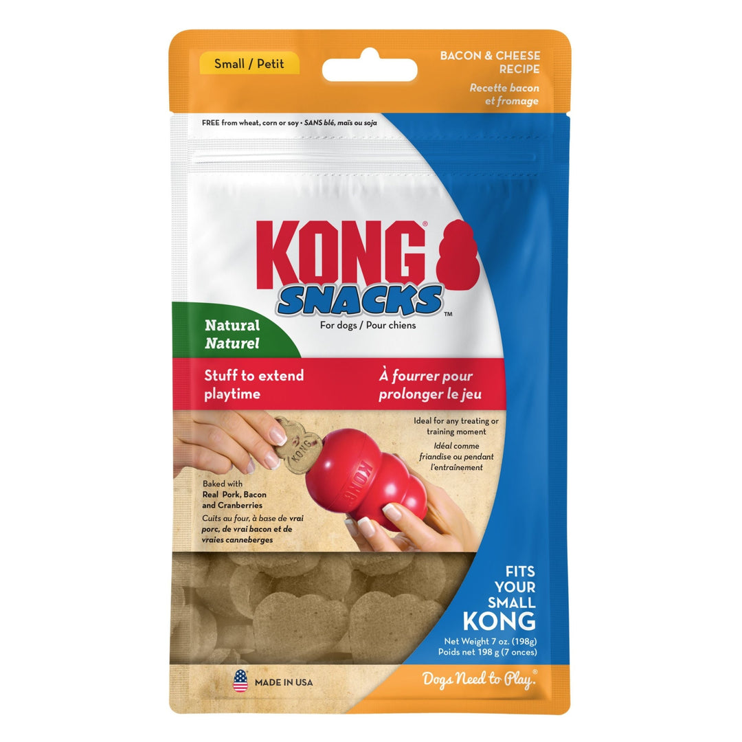 KONG Stuff'N Snacks Dog Treats Bacon & Cheese 1ea/SM, 8 oz