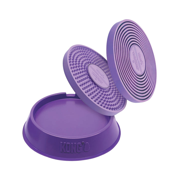 KONG Licks Spinz Treat Dispenser 1ea/SM