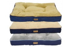 DMC Gusset Denim Bed Assorted 1ea/36 in By 26 in