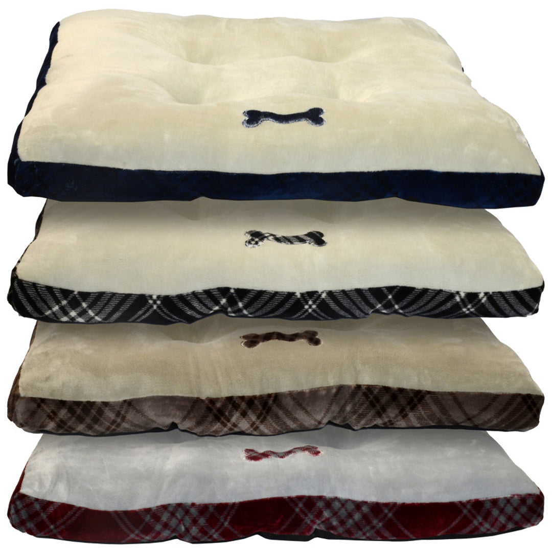 DMC Tufted Gusset Pet Bed Assorted Display Assorted 10ea/40X30