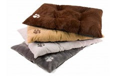 DMC Bone Applique Tufted Dog Bed 1ea