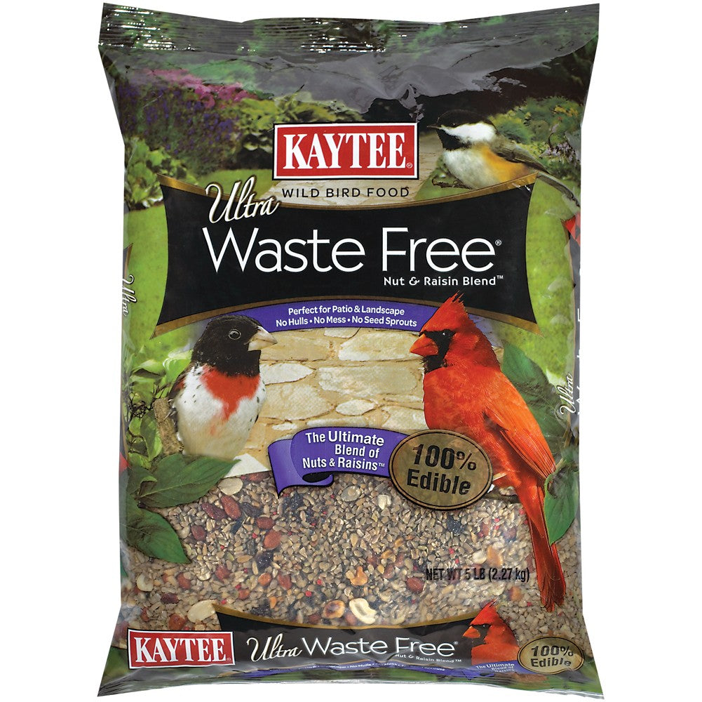 Kaytee Ultra Waste Free Nut & Raisin Blend 1ea/5 lb