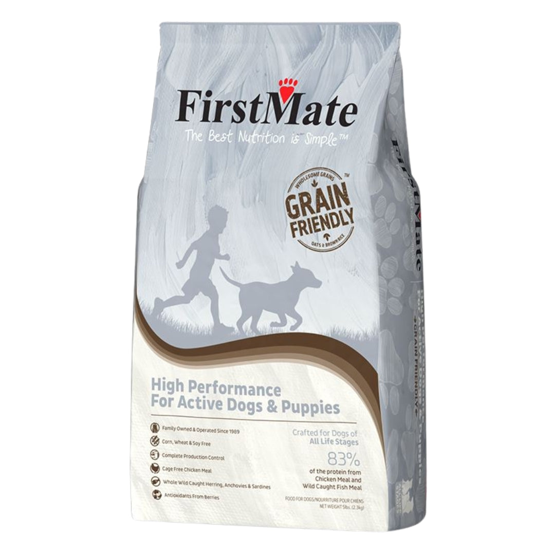 Firstmate Dog Grain Friendly High Performance Active Dog & Puppies 5Lb.