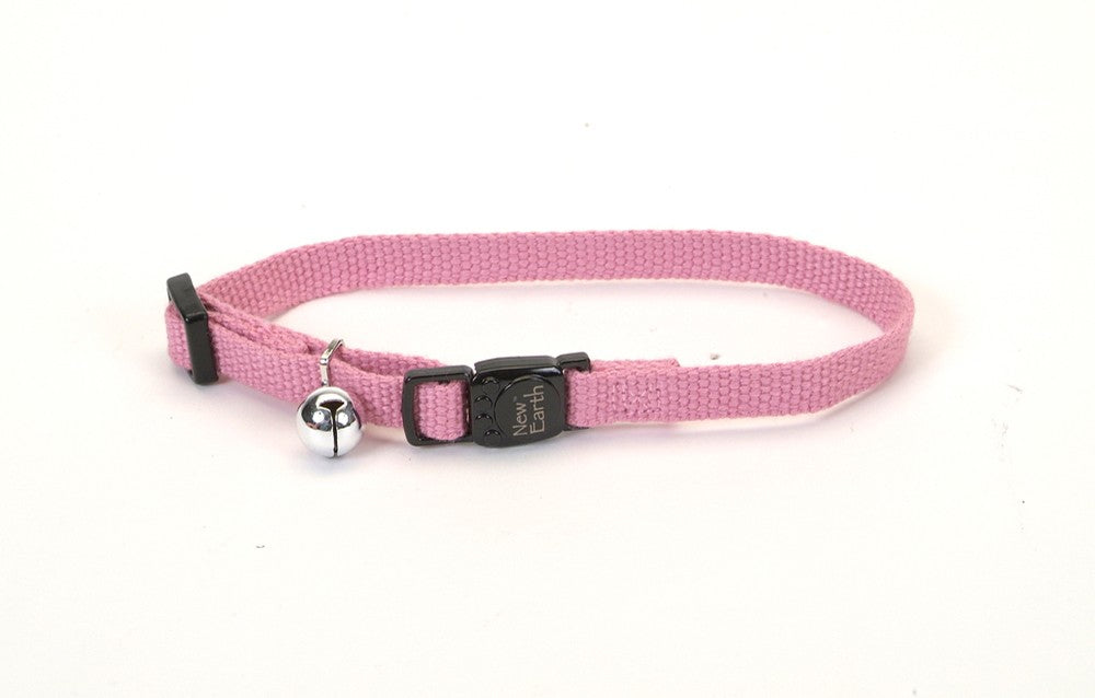 Coastal New earth Soy Adjustable Breakaway Cat Collar Rose 3/8X8-12In