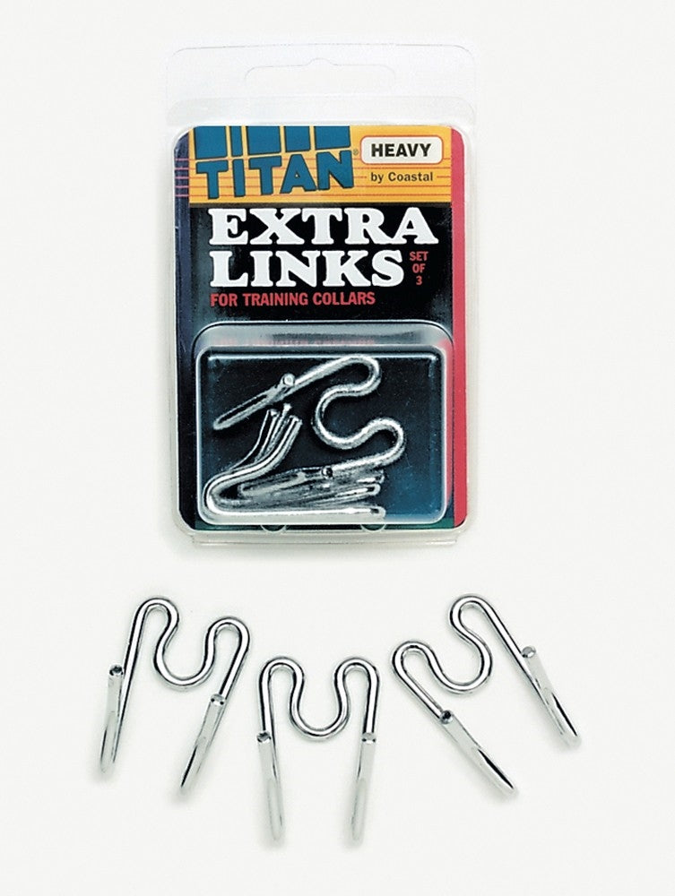 Herm. Sprenger Extra Links for Dog Prong Collar Medium Chrome 1ea/3.00 mm, 3 pk