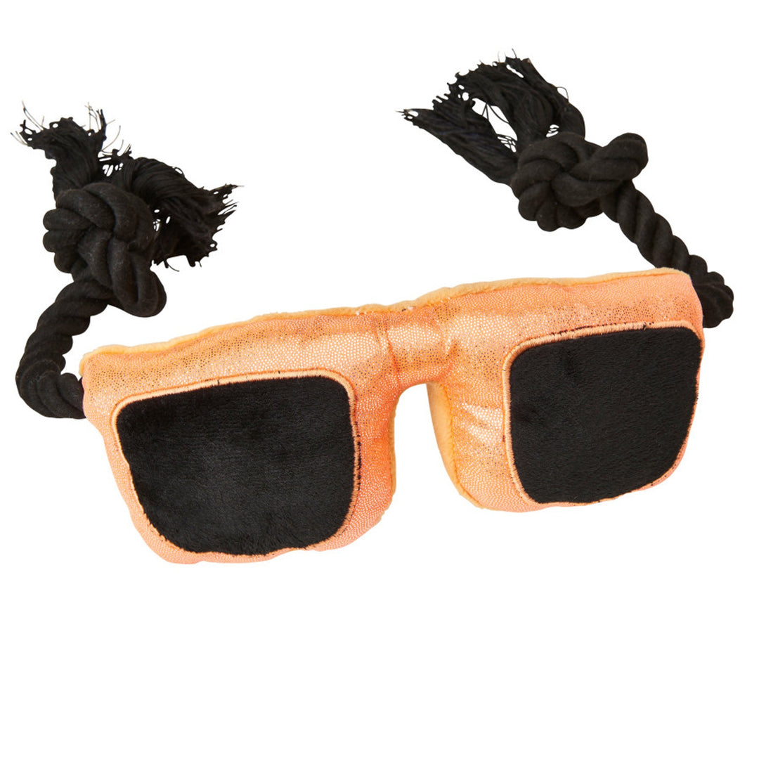 Ethical Products Cosmo Sunglasses Plush Dog Toy 8in