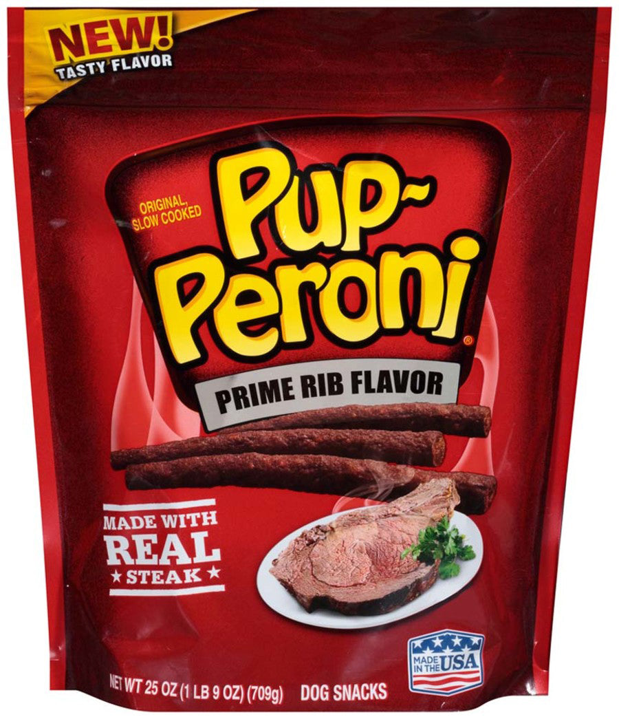 Pup-Peroni Prime Rib Dog Treats 1ea/25 oz