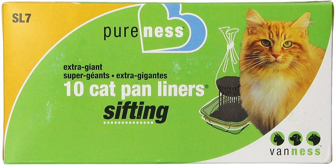 Van Ness Plastics Sifting Cat Pan Liner 1ea/10 ct, Extra-Giant