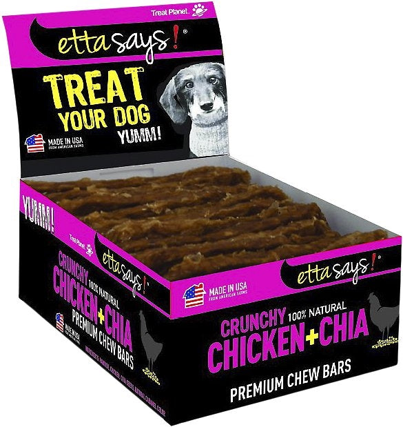 Etta Says, Crunchy Premium Chicken Chews, 12Ct