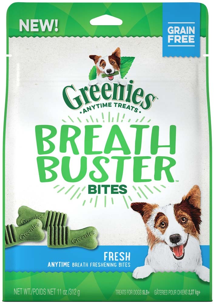 GREENIES BREATH BUSTER Bites Fresh Flavor Treats 11oz