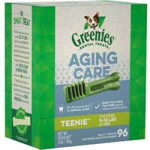 Greenies Aging Care Dog Dental Treats Teenie 1ea/27 oz, 96 ct