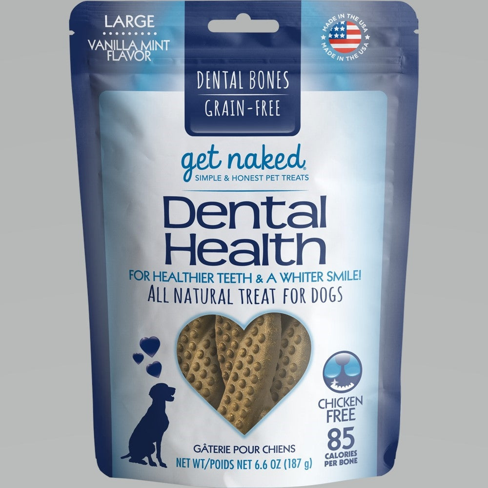 Get Naked Dog Grain-Free Dental Health Large 6.6 oz.