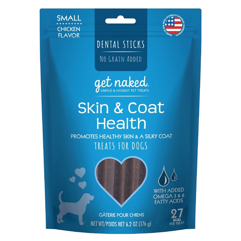 Get Naked Dog Grain-Free Skin and Coat Small 6.2 Oz.