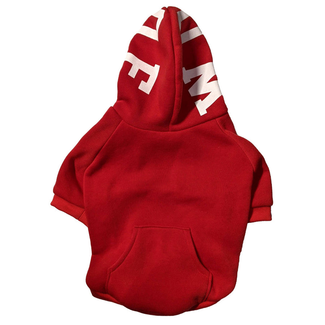 Ethical Products Cosmo Woof Hoodie Red X-Small