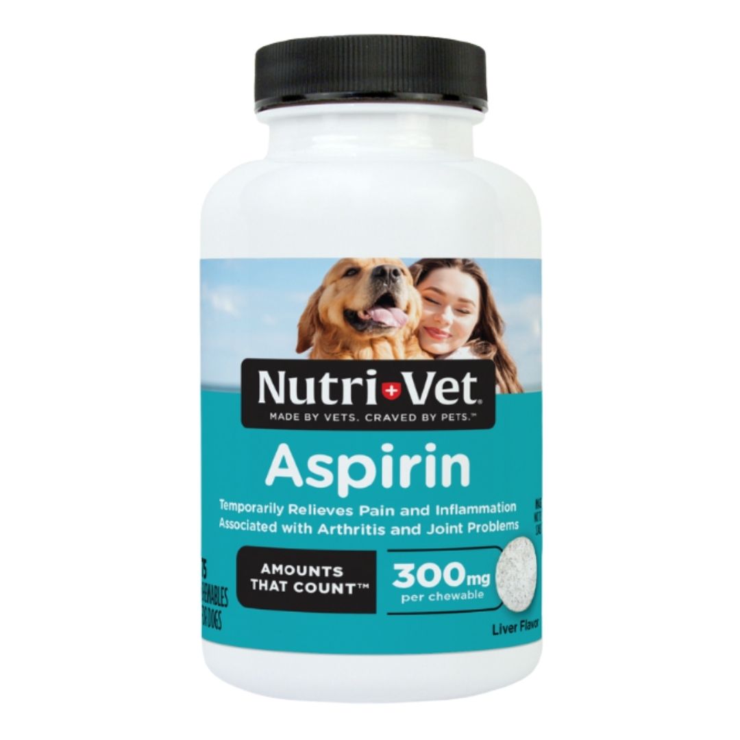 Nutri-Vet K9 Aspirin Liver Chewables Medium/Large Dog 1ea/75 ct