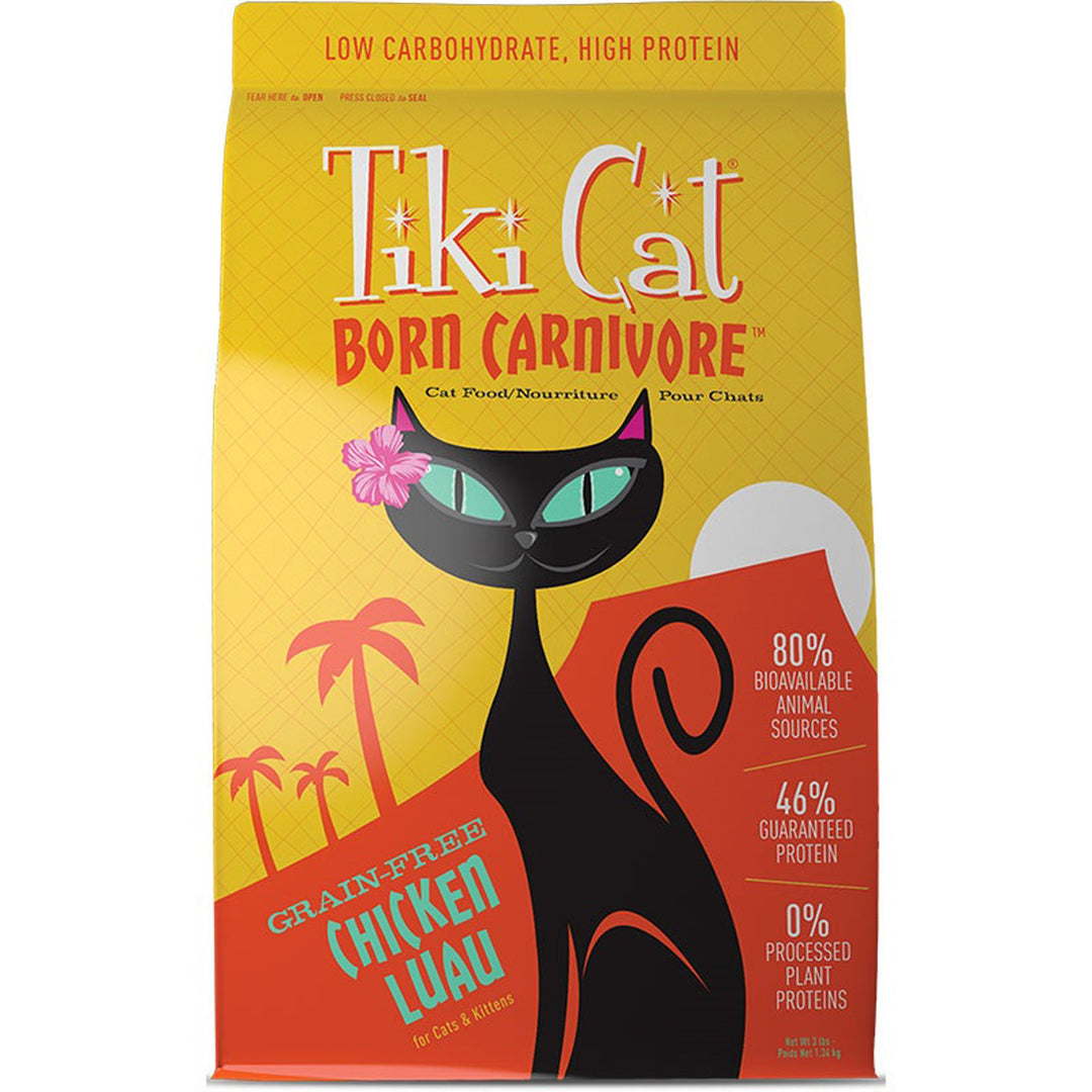 Tiki Pet Cat Carnivore Grain Free Chicken and Eggs 11.1Lb