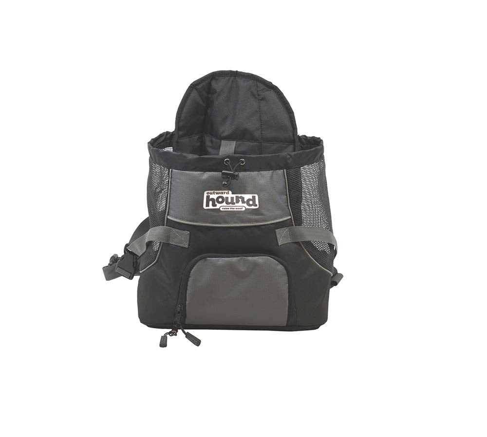 Outward Hound Pooch Pouch Dog Front Carrier Gray 1ea/MD, 11In X 14.88 in