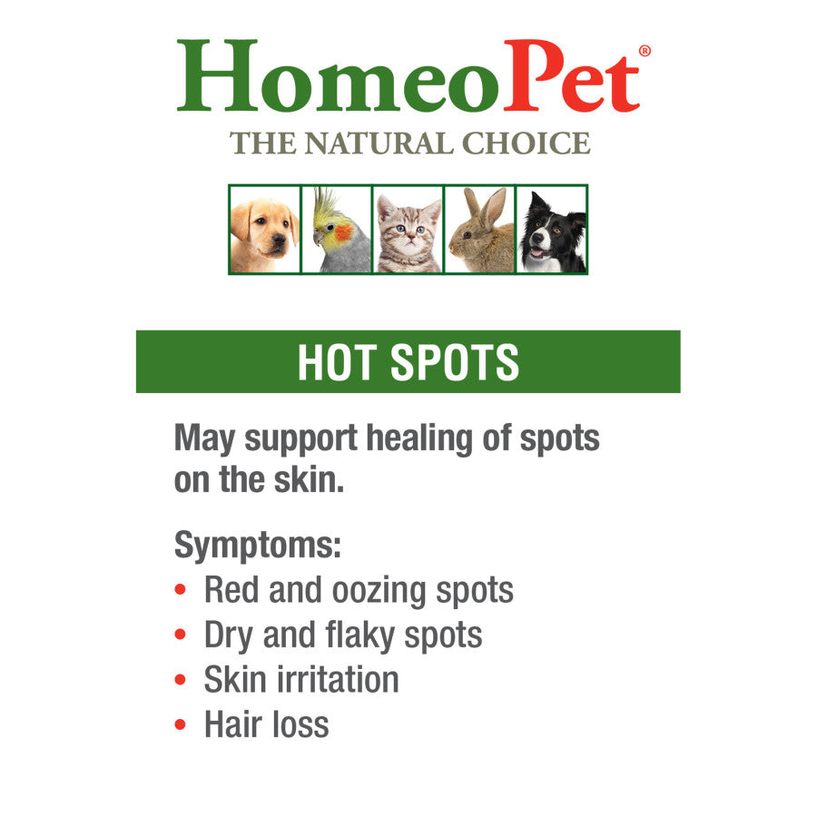 HomeoPet Hot Spots 1ea/15 ml