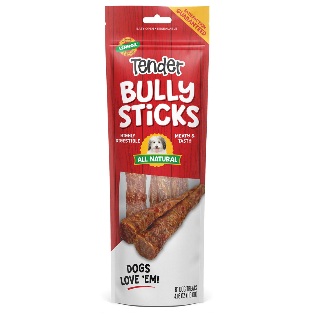 Lennox Tender Dog 8" Bully Sticks 4.16oz.