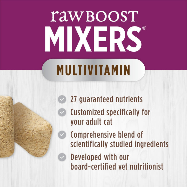 Natures Variety Raw Boost Mixers Cat Freeze-dried 5.5oz. Multivitamin Beef