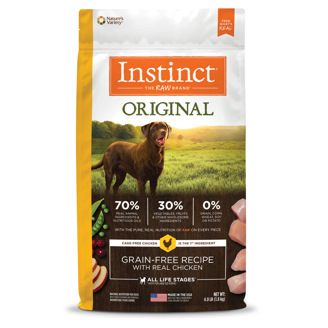 Natures Variety Instinct  Originalinal Chicken 4Lb Grain Free (Case Of 4)