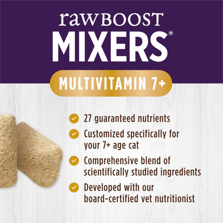 Natures Variety Raw Boost Mixers Cat Freeze-dried .75oz. Multivitamin 7+ Chicken (Case of 8)