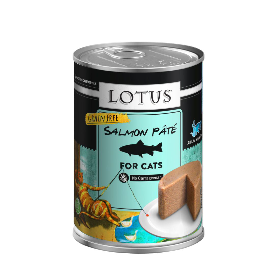 Lotus Cat Grain Free Salmon Pate 12.5oz.