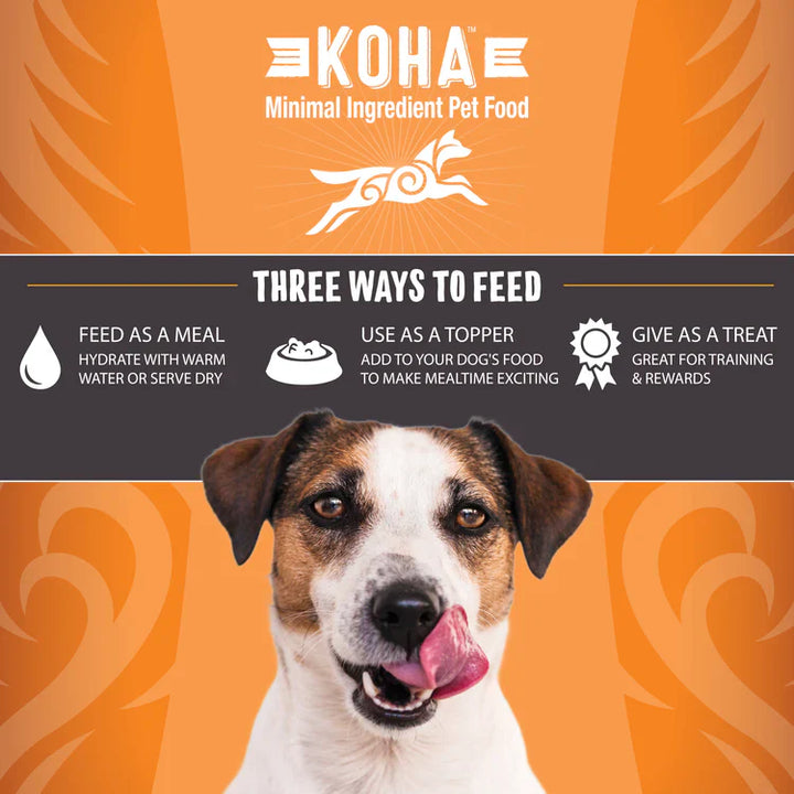 Koha Dog Grain Free Raw Freeze Dried Bites Chicken 14oz.