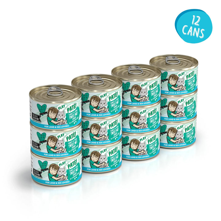 BFF Cat Play Turkey and Tuna Tweet Me! Dinner 5.5oz. (Case of 8)