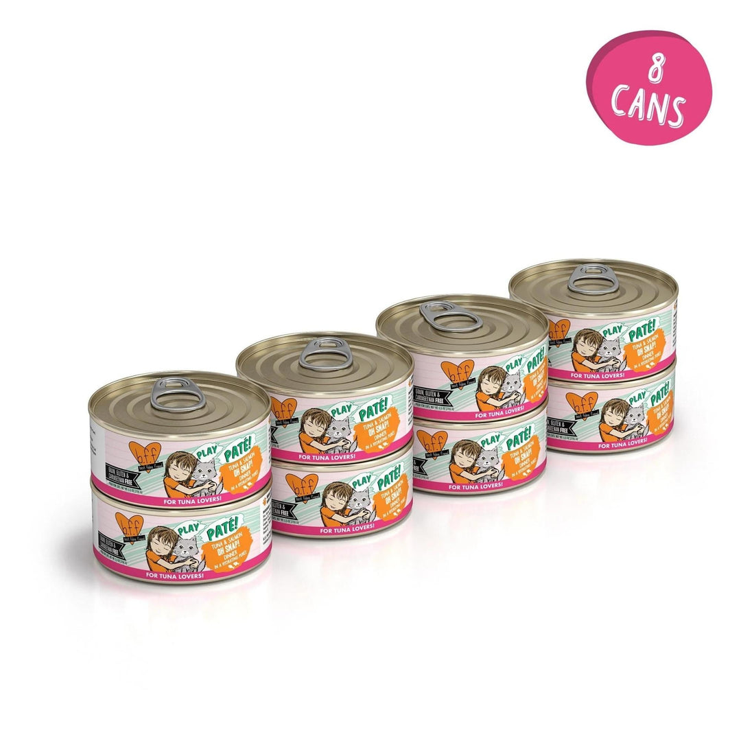 BFF Cat Play Tuna and Salmon Oh Snap Dinner 5.5 oz. (Case of 8)