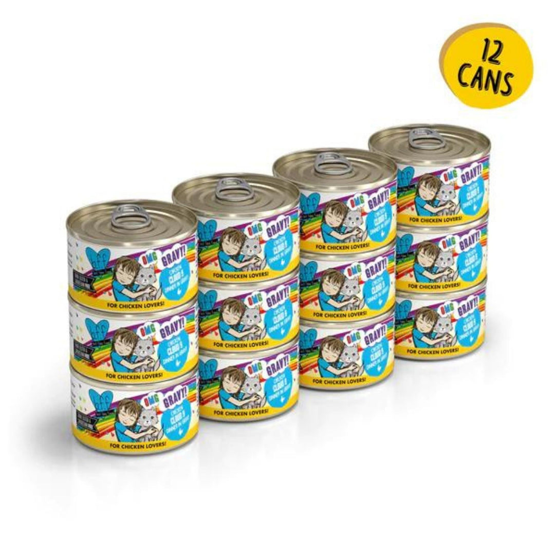 BFF Cat Omg Chicken Cloud 9 Dinner in Gravy 2.8oz. (Case of 12)