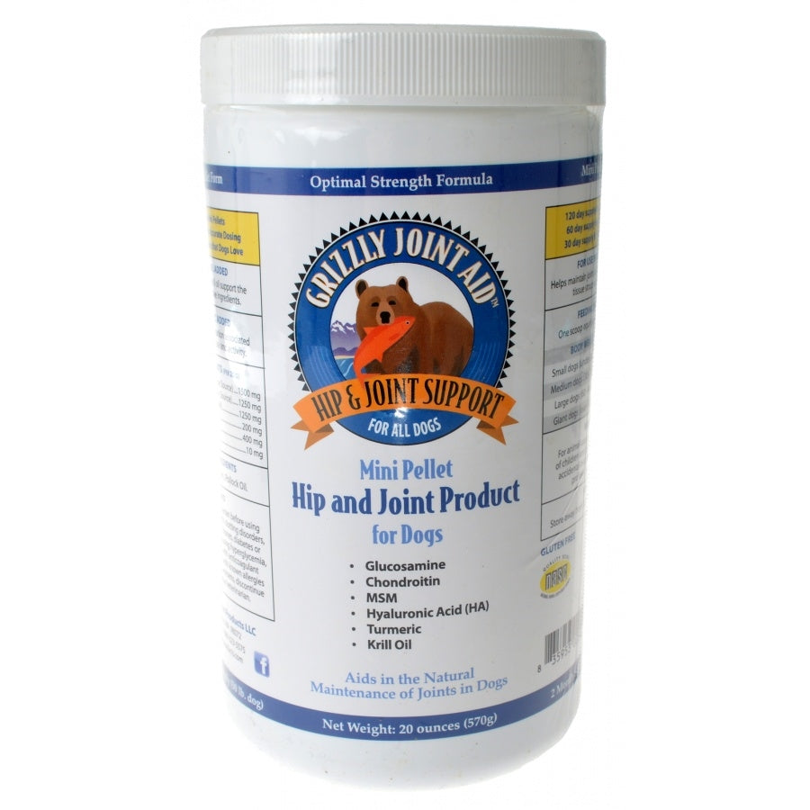 Grizzly Dog Joint Aid Pellet 10oz.