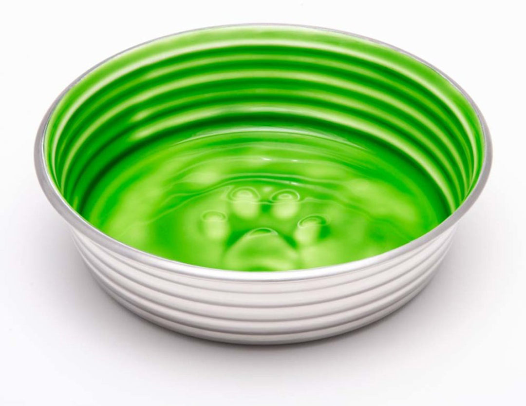 Loving Pets Le Bol Dog Bowl Chartreuse 1ea/LG