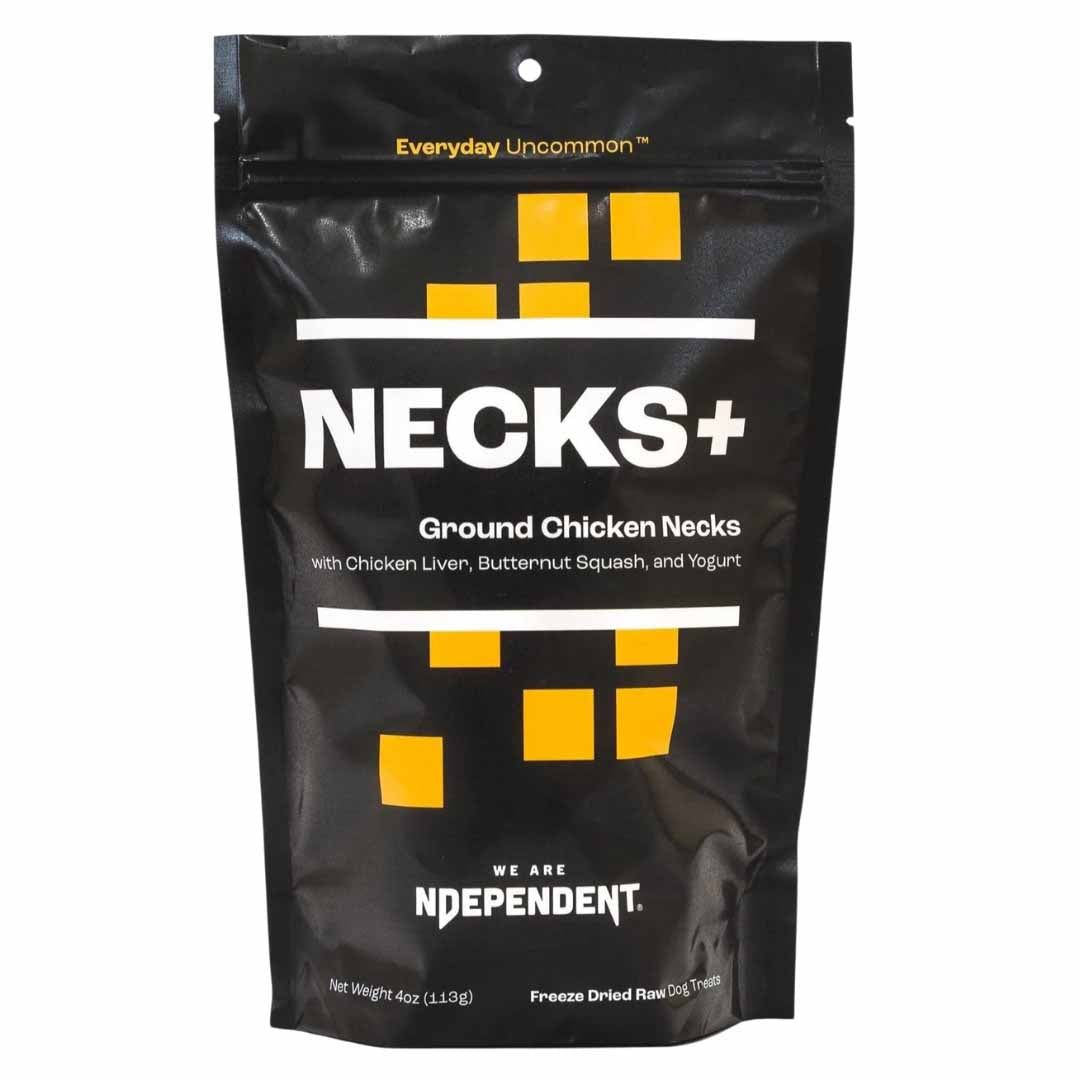 Ndependent Dog Necks  Freezedried Groundependent Chicken 4oz.