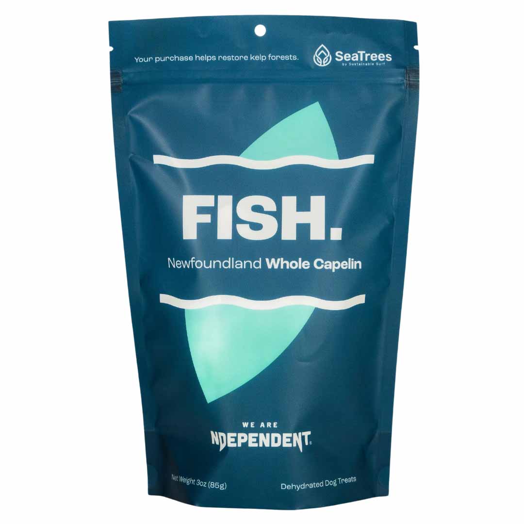 Ndependent Dog Fish Whole Capelin 3oz.