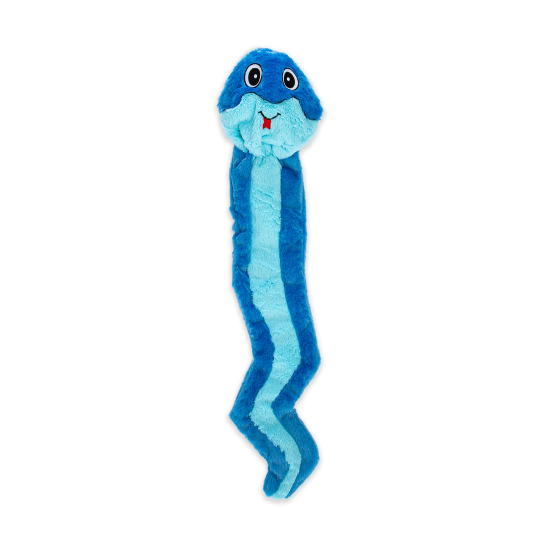 GURU Hide-A-Tail Snake Plush Puzzle Dog Toy Blue, 1ea/MD