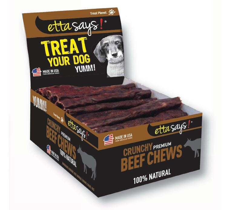 Etta Says! Crunchy Chews Beef 1ea/4.5, 16 oz