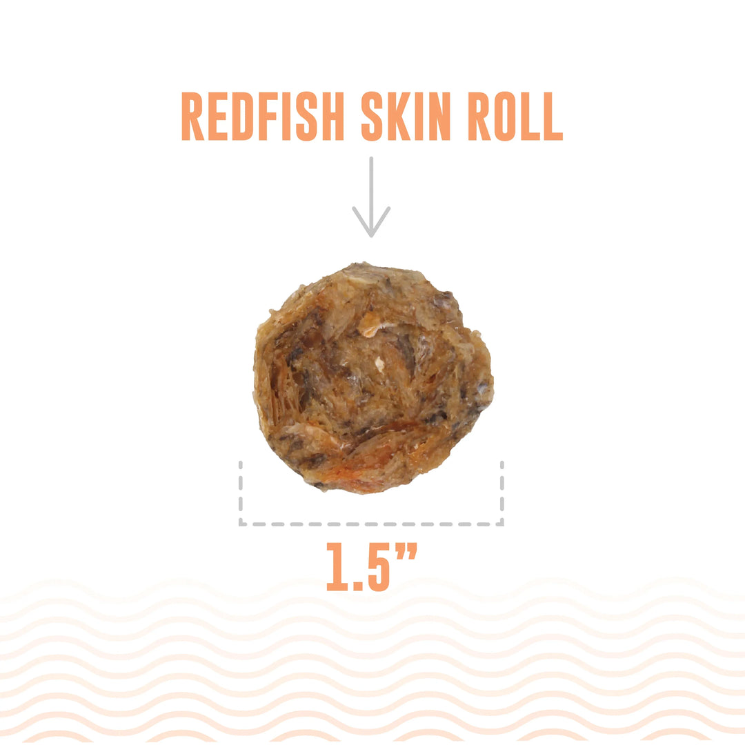 Icelandic  Redfish Skin Rolls Single Bag