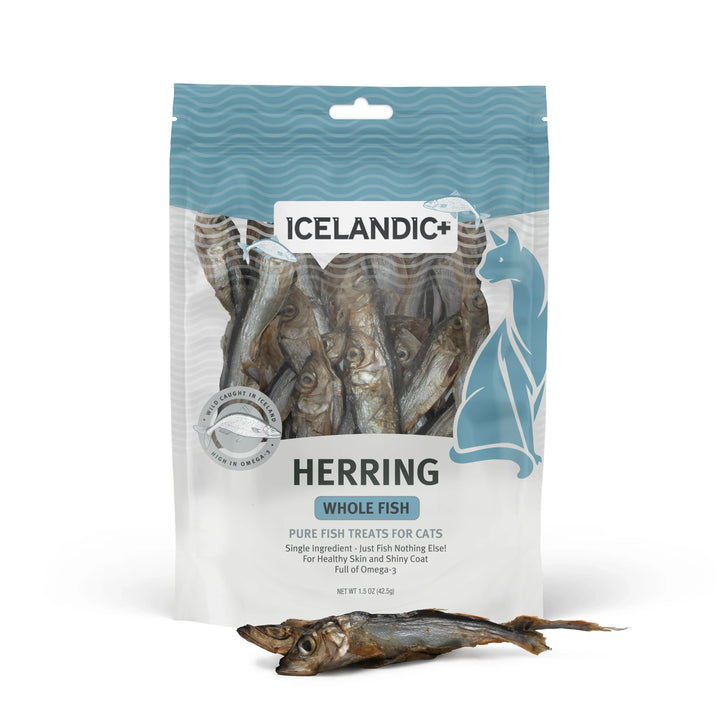 Icelandic Cat Herring Whole Fish 1.5oz.