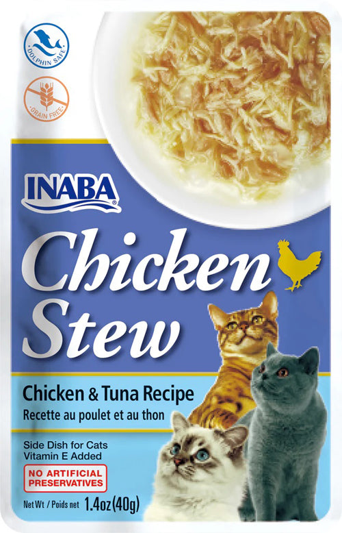 **Inaba Cat Stew Chicken Tuna 1.04oz (6 Count)