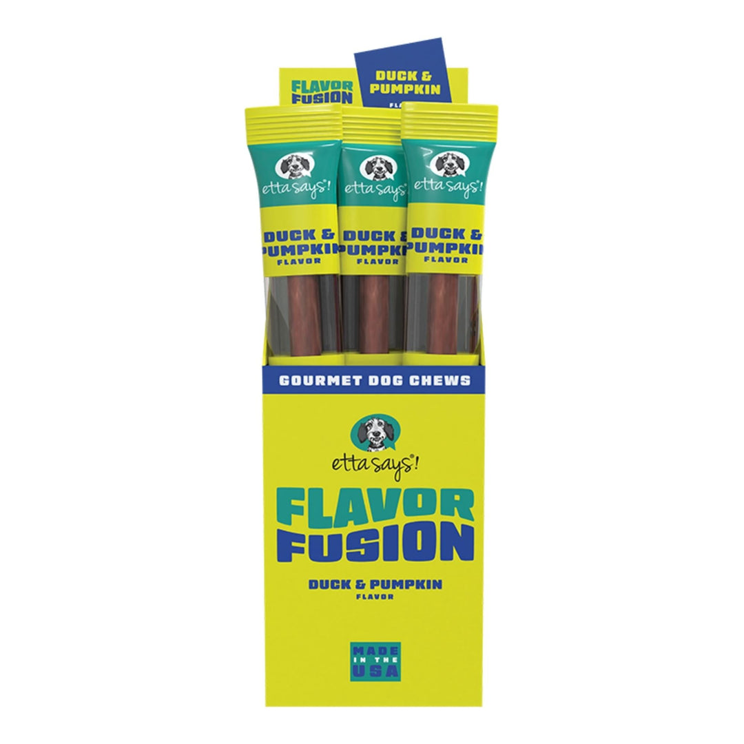 Etta Says Dog Flavor Fusion Chew Duck 1.75oz. (Case of 12)