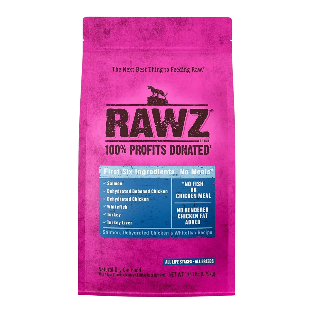 Rawz Cat Salmon Chicken Whitefish 1.75 Lb Meal Free