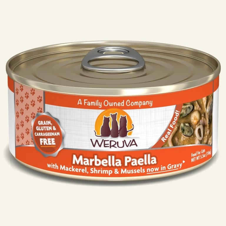 Marbella Paella with Mackerel; Shrimp and Mussels in Gravy 5.5oz. (Case of 24)